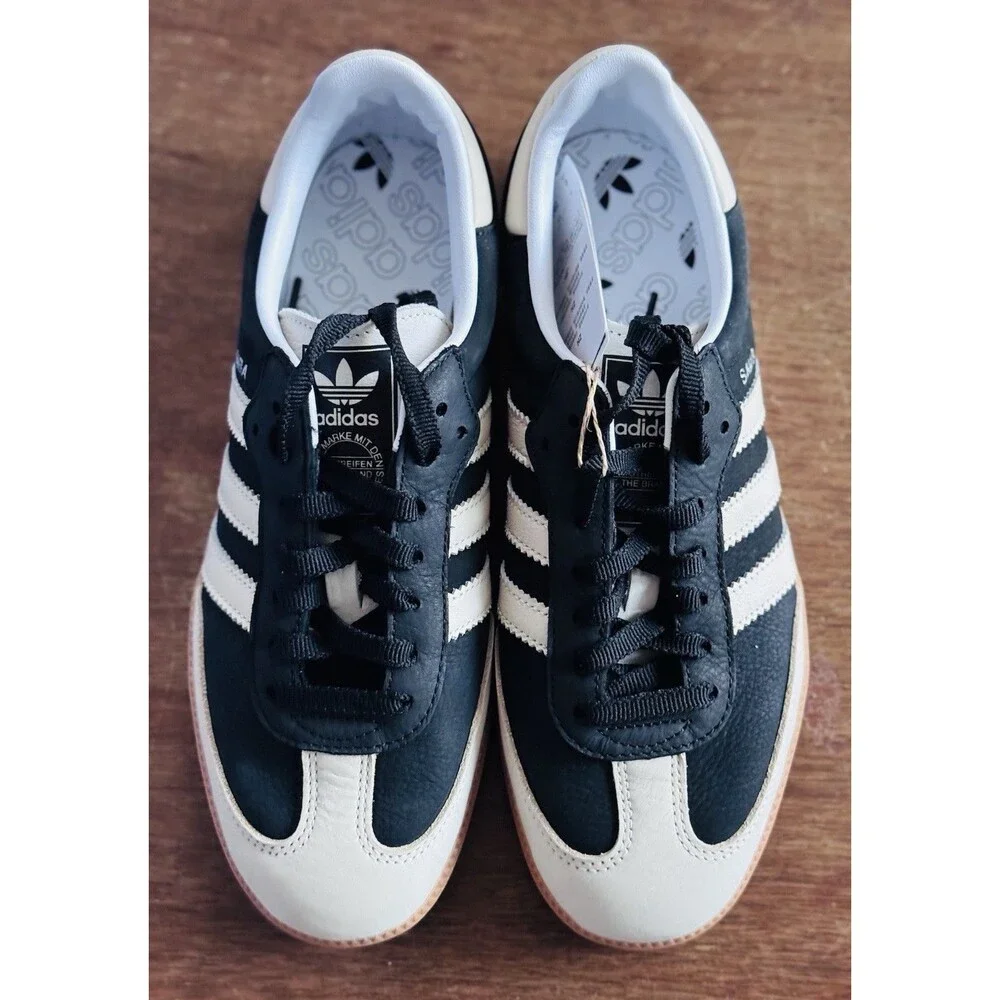 Women’s Size 9 adidas Samba OG Core Black Cloud White Gum IE5836 NIB